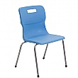Titan 4 Leg Classroom Chairs Sky Blue (9-13yrs)
