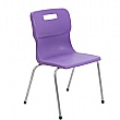 Titan 4 Leg Classroom Chairs Purple (9-13yrs)