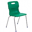 Titan 4 Leg Classroom Chairs Green (13yrs-Adult)