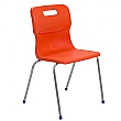Titan 4 Leg Classroom Chairs Orange (13yrs-Adult)