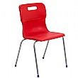 Titan 4 Leg Classroom Chairs Red (13yrs-Adult)