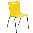 Titan 4 Leg Classroom Chairs Yellow (13yrs-Adult)
