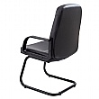 Canasta Leather Look Visitor Chair