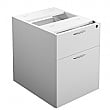 NEXT DAY Commerce II White Fixed Pedestals
