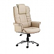 Windsor Cream Enviro Leather Faced Manager Armchair