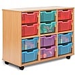 Storage Allsorts 12 Double Jelly Tray Unit