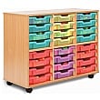 Storage Allsorts 24 Single Jelly Tray Unit