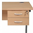 Karbon Compact 2 Drawer Fixed Pedestal