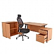 Karbon K1 Rectangular Office Desk Bundle
