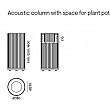 Nirvana PET Planter Acoustic Column
