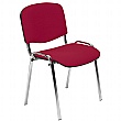 NowyStyl ISO White Aluminium Frame Conference Chairs (Pack of 4)