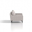 Emmy Cushioned 3 Seater Sofa Light Grey