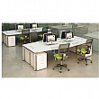 Gresham Bench² Straight Leg Back To Back Angular Starter Desks