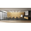 NowyStyl ISO Black Frame Conference Chairs (Pack of 4)