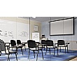 NowyStyl ISO Black Frame Conference Chairs (Pack of 4)