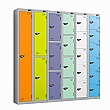 Pure Style Metal Lockers - Antibacterial - Carbon Zero