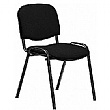 NowyStyl ISO Black Frame Conference Chairs (Pack of 4)