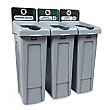 Rubbermaid Slim Jim Recycling Stations