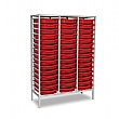 Static Triple Column 45 Tray Storage Unit