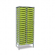 Static Double Column 38 Tray Storage Unit