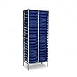 Static Double Column 38 Tray Storage Unit