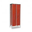 Static Double Column 38 Tray Storage Unit