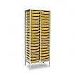 Static Double Column 38 Tray Storage Unit