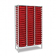 Static Triple Column 57 Tray Storage Unit