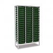 Static Triple Column 57 Tray Storage Unit