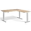 Nordic Triple Motor Height Adjustable Corner Standing Desk