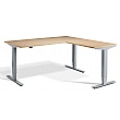 Nordic Triple Motor Height Adjustable Corner Standing Desk