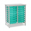 Static Double Column 16 Tray Unit