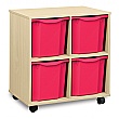 4 Tray Quad Storage Unit