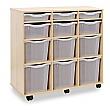 12 Tray Variety Mobile Storage