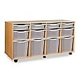 12 Tray Variety Mobile Storage