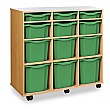 12 Tray Variety Mobile Storage