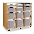 12 Tray Variety Mobile Storage