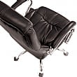 Sandown High Back Italian Leather Faced Synchronous Executive Chair