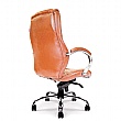 Sandown High Back Italian Leather Faced Synchronous Executive Chair