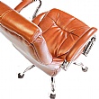 Sandown High Back Italian Leather Faced Synchronous Executive Chair