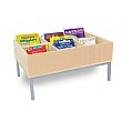 6 Bay Kinderbox Book Storage With Legs