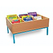 6 Bay Kinderbox Book Storage With Legs