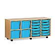 16 Tray Combi Mobile Storage