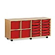 16 Tray Combi Mobile Storage