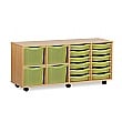 16 Tray Combi Mobile Storage