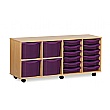 16 Tray Combi Mobile Storage