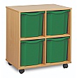 4 Tray Quad Storage Unit