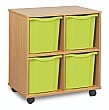 4 Tray Quad Storage Unit