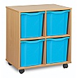 4 Tray Quad Storage Unit