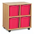 4 Tray Quad Storage Unit